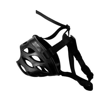 BARKLESS Dog Muzzle, Basket Muzzle for Biting, Chewing and Scavenging, Humane Cage Mouth Cover, Perfect for Grooming and Training Small, Medium, Large Aggressive Reactive Dogs