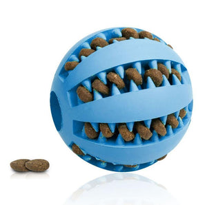 Puppy Teething Chew Toy Balls: Interactive Treat Dispensing Dog Toys Ball Rubber Small Breed Dog Chewing Enrichment Toys for Boredom and Brain Stimulating Game Puppy Teething Chew Toys 2pack