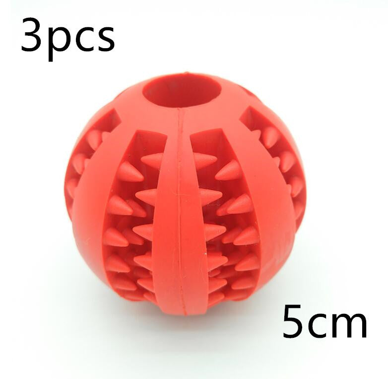 Puppy Teething Chew Toy Balls: Interactive Treat Dispensing Dog Toys Ball Rubber Small Breed Dog Chewing Enrichment Toys for Boredom and Brain Stimulating Game Puppy Teething Chew Toys 2pack