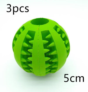 Puppy Teething Chew Toy Balls: Interactive Treat Dispensing Dog Toys Ball Rubber Small Breed Dog Chewing Enrichment Toys for Boredom and Brain Stimulating Game Puppy Teething Chew Toys 2pack