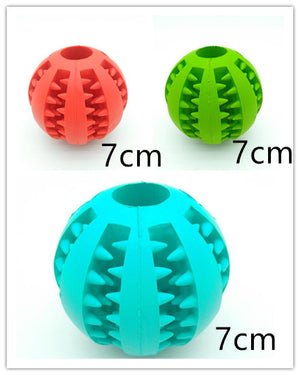 Puppy Teething Chew Toy Balls: Interactive Treat Dispensing Dog Toys Ball Rubber Small Breed Dog Chewing Enrichment Toys for Boredom and Brain Stimulating Game Puppy Teething Chew Toys 2pack