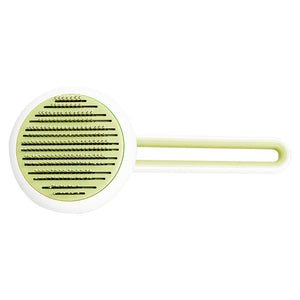 Cat Self Cleaning Slicker Brush, Pets Skin Friendly Cat Brush for Dogs Cats Grooming Brush Tool Easy to Remove Loose Undercoat, Mats Tangled Hair Slicker Massage Cats Hair Brush