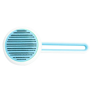 Cat Self Cleaning Slicker Brush, Pets Skin Friendly Cat Brush for Dogs Cats Grooming Brush Tool Easy to Remove Loose Undercoat, Mats Tangled Hair Slicker Massage Cats Hair Brush