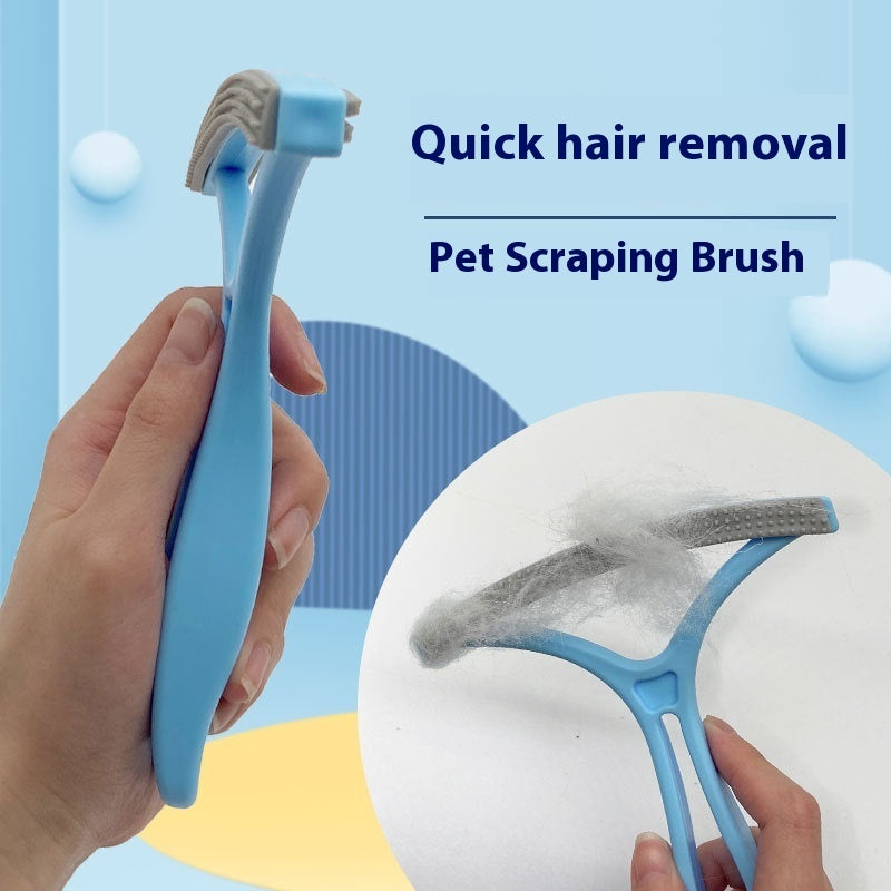 Pet Hair Remover, Dog Cat Hair Remover, Lint Cleaner Pro, Fur Removal Tool, Portable Carpet Scraper, Fuzz Rollers Hairball Shaver Brush for Carpets, Car Mat, Couch, Pet Bed, Furniture & Rug