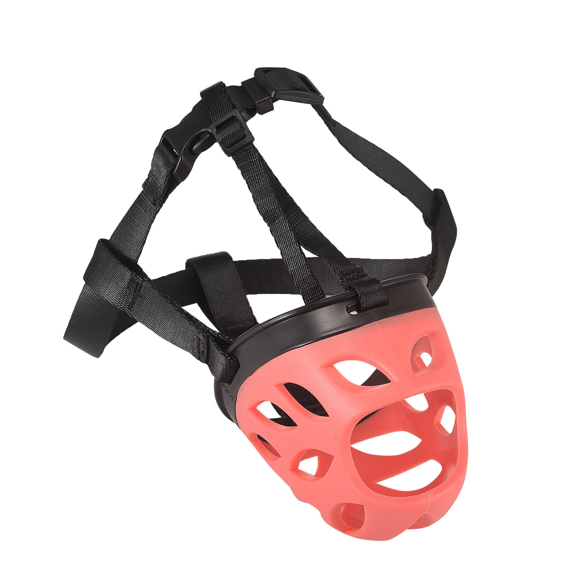 BARKLESS Dog Muzzle, Basket Muzzle for Biting, Chewing and Scavenging, Humane Cage Mouth Cover, Perfect for Grooming and Training Small, Medium, Large Aggressive Reactive Dogs