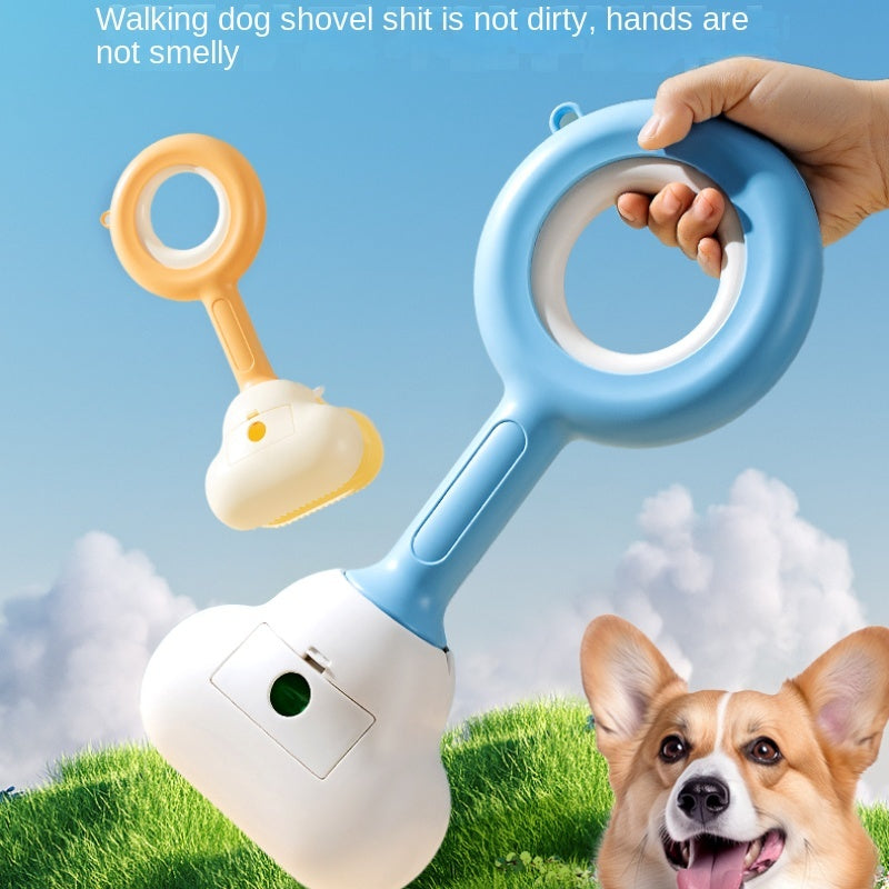 Pet Cat Dog Feces Cleaner Pooper Scooper Cloud Shape Jaw Poop Scoop Outdoor Waste Pick Up Dog Cleaning Products