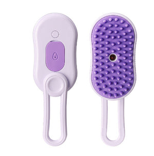 Cat Steam Brush Cat Brush for Shedding Steam Cat Brush Dog Brush with Steam Self Cleaning Pet Hair Cleaning Brush Comb for Cats Dogs Spray 3 in 1 Cat Brush for Pet Grooming
