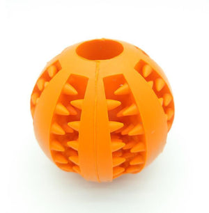 Puppy Teething Chew Toy Balls: Interactive Treat Dispensing Dog Toys Ball Rubber Small Breed Dog Chewing Enrichment Toys for Boredom and Brain Stimulating Game Puppy Teething Chew Toys 2pack