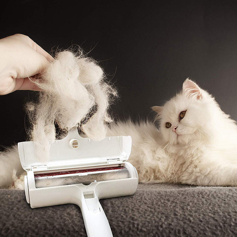Pet Hair Remover - Lint Roller for Pet Hair - Cat and Dog Hair Remover for Couch, Furniture, Carpet, Car Seat, Reusable Roller with Self-Cleaning Base - Upgraded Animal Fur Removal Tool