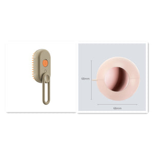 Cat Steam Brush Cat Brush for Shedding Steam Cat Brush Dog Brush with Steam Self Cleaning Pet Hair Cleaning Brush Comb for Cats Dogs Spray 3 in 1 Cat Brush for Pet Grooming
