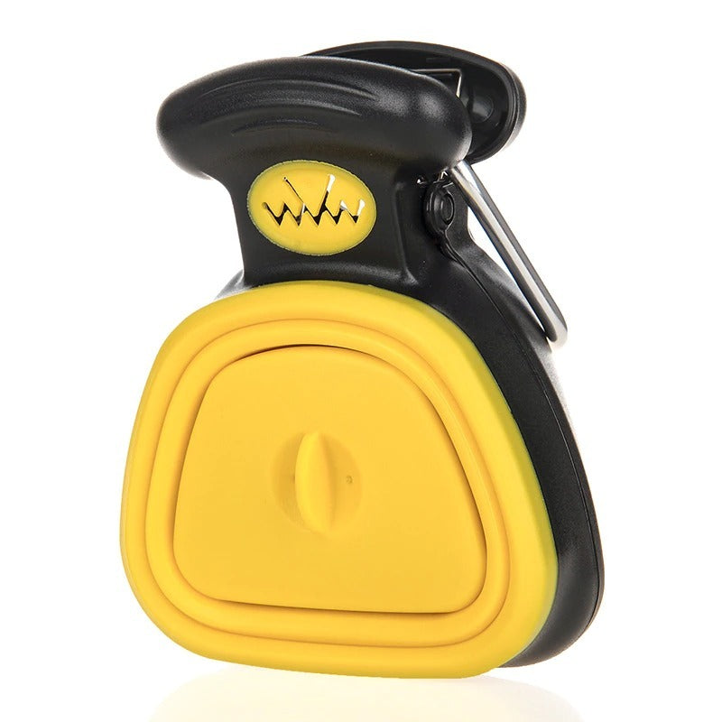 Pet Travel Foldable Pooper Scooper, Portable Dog Poop Scooper, Sanitary Dog Waste Pick Up, Heavy Duty Dog Waste Cleaner